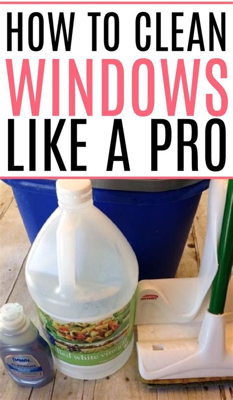 How To Clean Your Window Like A Pro Window Cleaner Cleaning Washing