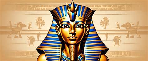 Egyptian Pharaoh in Classic Art - AI Scribbles - Download Now