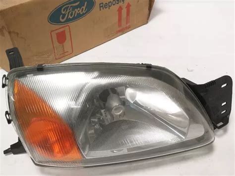 Farol Fiesta Courier Pisca Ambar Logo Original Ford