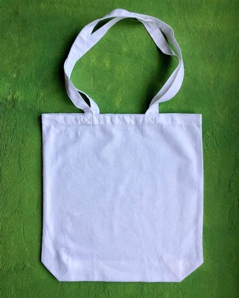 White Canvas Tote Bag