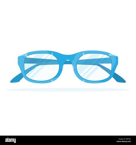 Icono de gafas de diseño plano Ilustración vectorial Icono de gafas