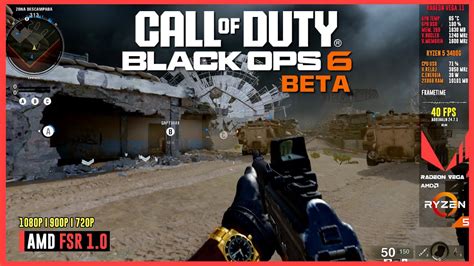 Call of Duty Black Ops 6 BETA MULTIJUGADOR Ryzen 5 3400G Gráficos