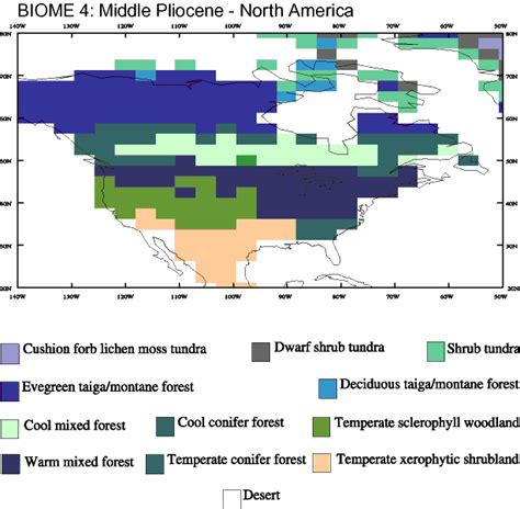 Biome Map Of North America - Map