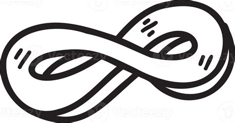 Hand Drawn infinity sign illustration 11732495 PNG