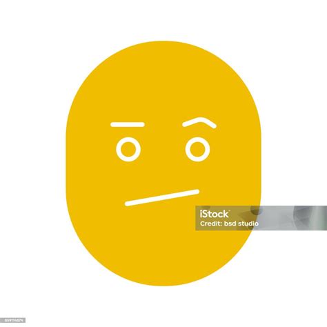 Bored Smile Icon Stock Illustration Download Image Now Boredom