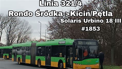 Pozna Linia Kierunek Kicin P Tla Solaris Urbino Iii