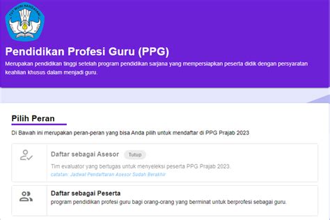 CATAT Ini Syarat Pendaftaran PPG Prajabatan Ada 19 Program Studi Yang