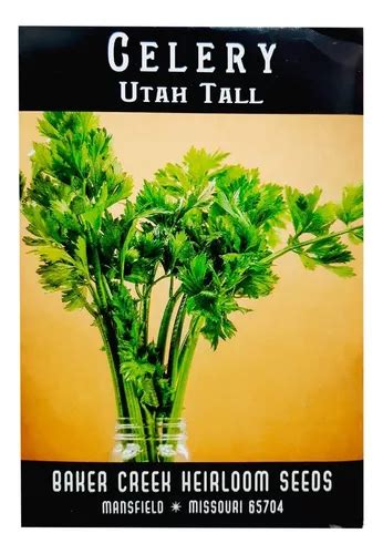 Baker Creek Heirloom Seeds Celery Apio Utah 200 Semillas Mercadolibre