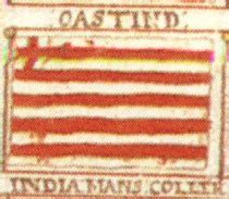 File:British East India Company Flag from Downman.jpg - Wikimedia Commons