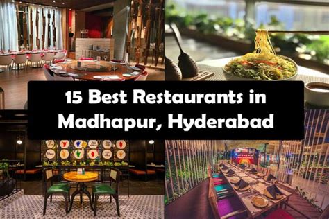 Best Restaurants In Gachibowli Hyderabad Travel Yupe