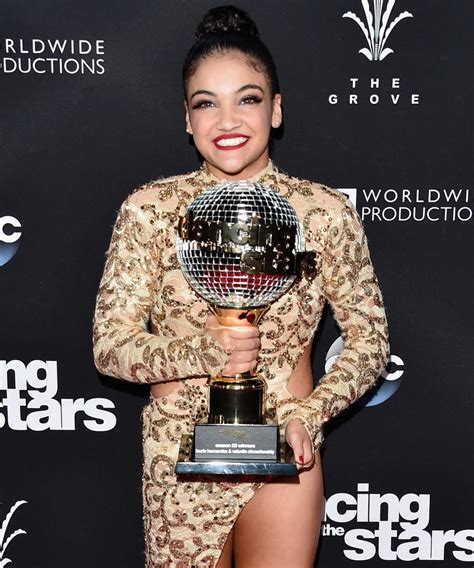 Laurie Hernandez Compares Her Dancing With The Stars Win To Scoring