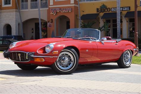 1973 Jaguar E Type Roadster V12 4 Speed For Sale On BaT Auctions