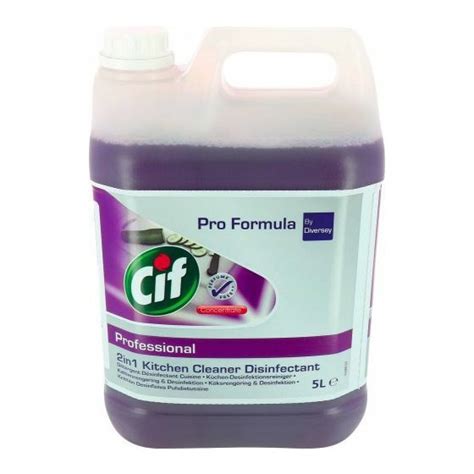 Détergent désinfectant cuisine CIF 5L