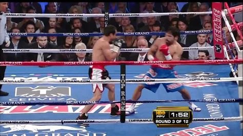 Round 3 Highlights Manny Pacquiao Vs Juan Manuel Marquez Iii Youtube