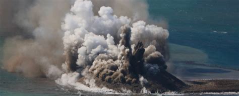 New Island Emerges Off Japan After Powerful Underwater Volcano Eruption