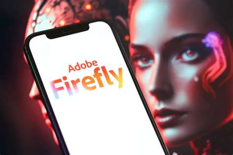 Kyiv Ucrania De Marzo De Adobe Firefly Logo On Iphone