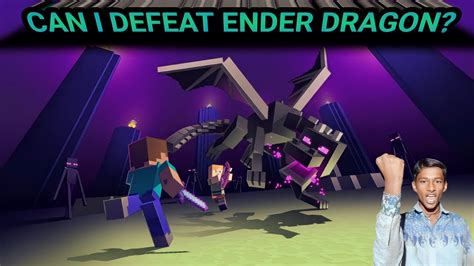 CAN I DEFEAT ENDER DRAGON How To Beat The ENDER DRAGON EASY