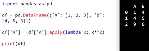 How To Apply A Lambda Function To Pandas Dataframe By Panisetti