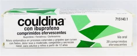 Couldina Con Ibuprofeno Mg Mg Mg Comprimidos Efervecentes