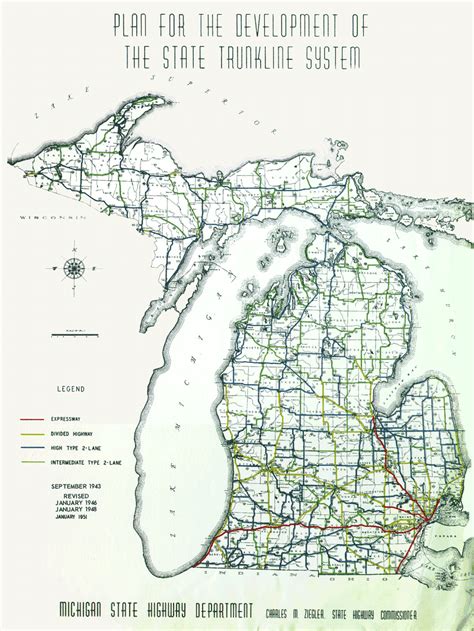 Michigan Highways Maps