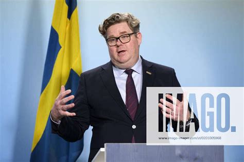 Stockholm Sveriges Justitieminister Gunnar Str Mmer Under En