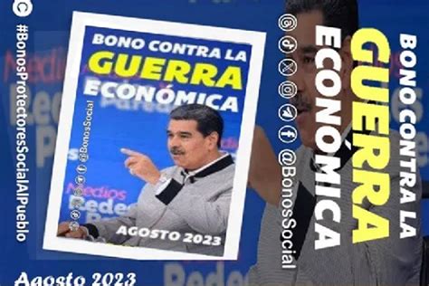 Se Inici Asignaci N Del Bono Contra La Guerra Econ Mica Dirigido A