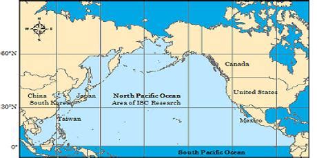 North Pacific Islands Map