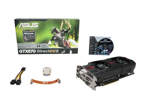 Asus Geforce Gtx Fermi Video Card Engtx Dcii Dis Md