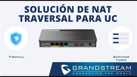 Solución NAT Traversal para UC en red privada Grandstream YouTube