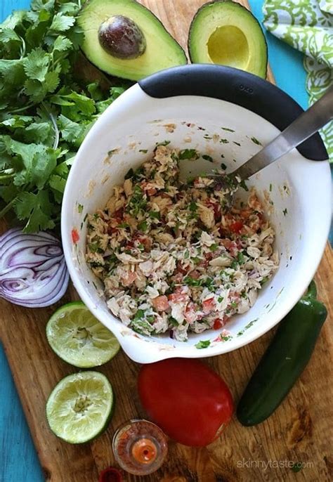 Canned Tuna Ceviche Skinnytaste