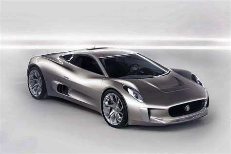 Paris Preshow Jaguar S Micro Turbine Powered C X75 Supercar Concept