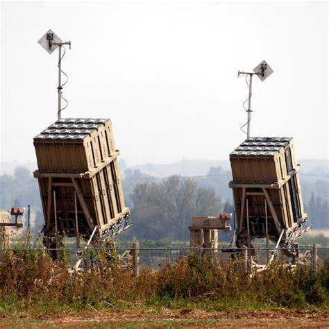 In Pictures Fire And Thunder Fill The Night Sky As Israels Iron Dome