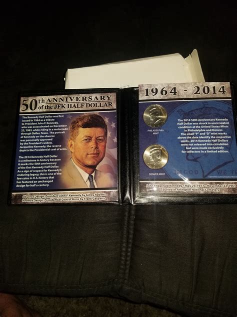 Th Anniversary P And D Uncirculated Half Dollars For Sale Buy