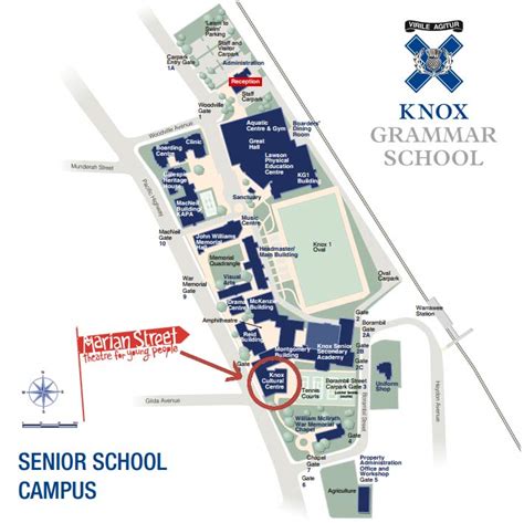 Knox College Campus Map