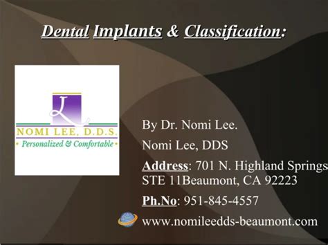 Ppt Classification Of Dental Cavities Preparations And Restorations