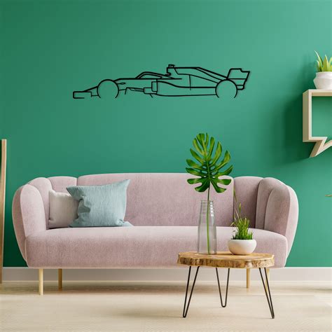 Formula One F1 Metal Wall Art F1 Formula One Silhouette - Etsy