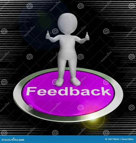 Feedback Concept Icon Means Giving A Response Like Criticism Or