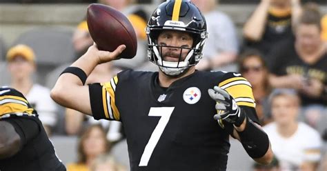 Steelers Qb Roethlisberger Shines In Preseason Debut