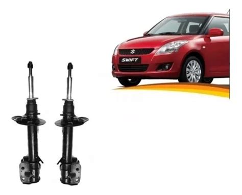 Par Amortiguadores Delanteros Suzuki Swift Cuotas Sin Inter S