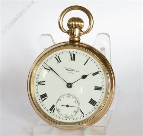 Antiques Atlas Antique Waltham Pocket Watch