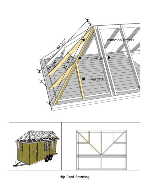 House Framing Diagram