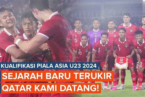 Untuk Pertama Kalinya Dalam Sejarah Timnas Indonesia U 23 Lolos Final