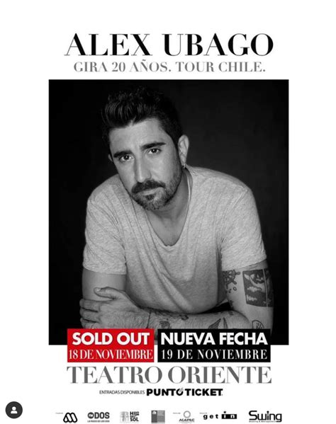 Por Xito De Ventas Alex Ubago Suma Nueva Fecha En Teatro Oriente