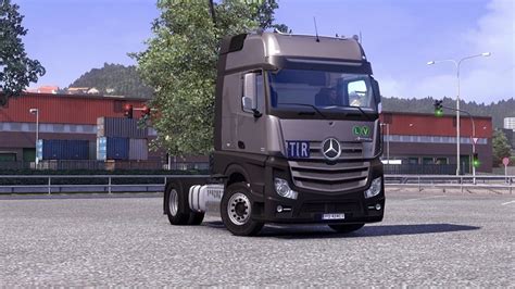 Ets Mercedes Benz Actros Mpiv V X Mercedes Mod F R Eurotruck