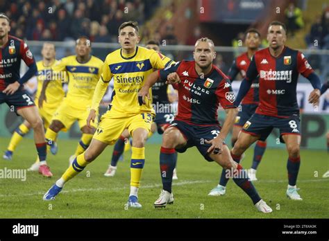 Juan Manuel Cruz Dell Hellas Verona FC Compete Per Il Ballo Con George