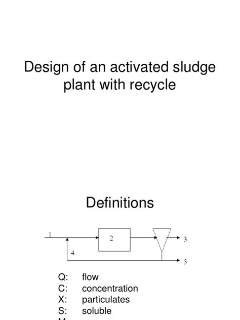 Activated Sludge Design | PDF | Sewage Treatment | Anaerobic Digestion