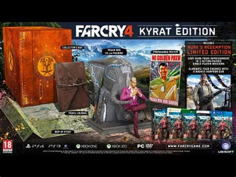 Far Cry 4 Kyrat Edition UNBOXING YouTube