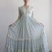 Reserved Vintage Gunne Sax Dress Baby Blue S Boho