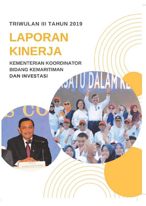 PDF LAPORAN KINERJA Maritim Kemenko Kemaritiman Dan