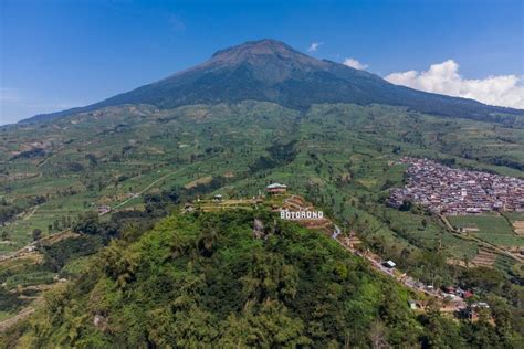 Foto Puncak Botorono Temanggung Keindahan Di Antara Gunung Sumbing